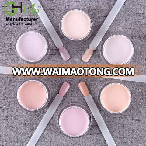 Acrylic Nail Dipping Powder Nude Color for organic nails