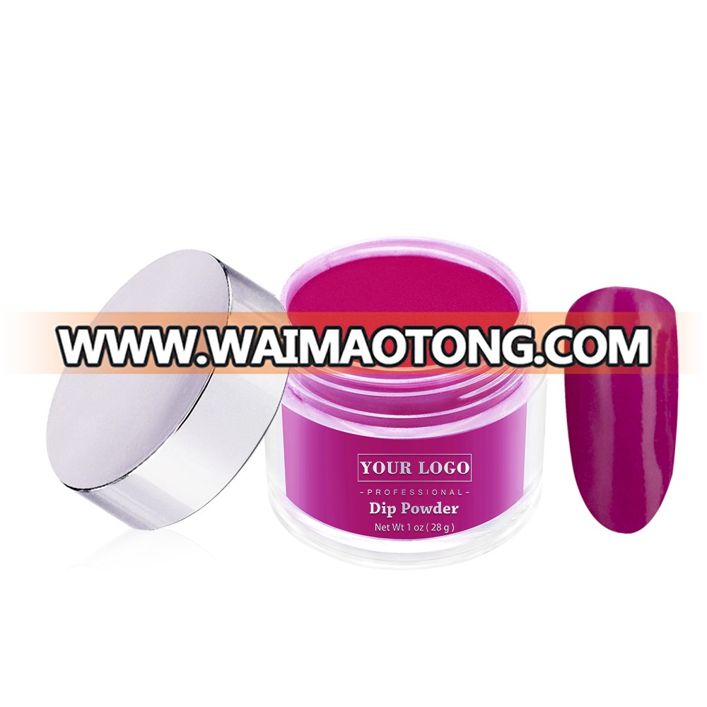 OEM Custom Fine Smooth Dipping Powder Color Dip Nails ,China Factory Wholesale