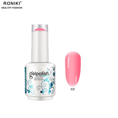 RONIKI Liquid Builder Gel in 15ml Bottle with Brush Wholesale Oem/odm 24colors UV Gel for Nail Art Beauty